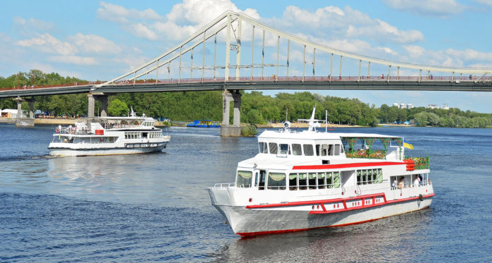 The river tram will be launched in Kiev