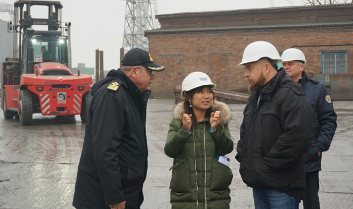 Goldwind visited Berdyansk port